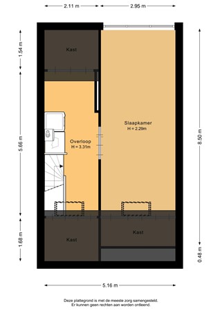 Floorplan - Boeier 10, 2991 KA Barendrecht